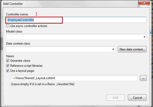 Controller with Views